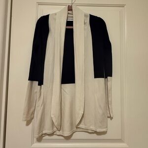 Cyrus Black and Cream Women's Cardigan